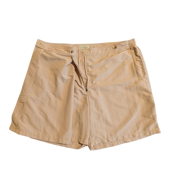 LL Bean Active Khaki Skort | XL | Built-In Shorts Stretch Waist - Picture 2 of 12